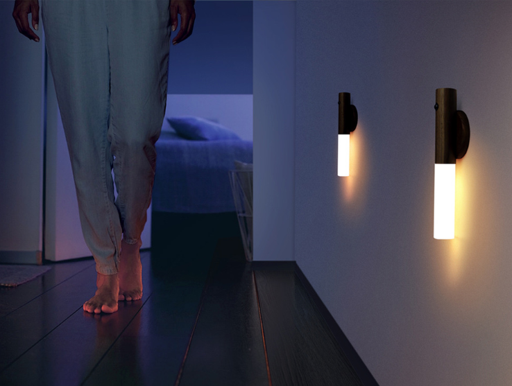 LuminaFlex™ LED USB Magnetic Night Light with Motion Sensor