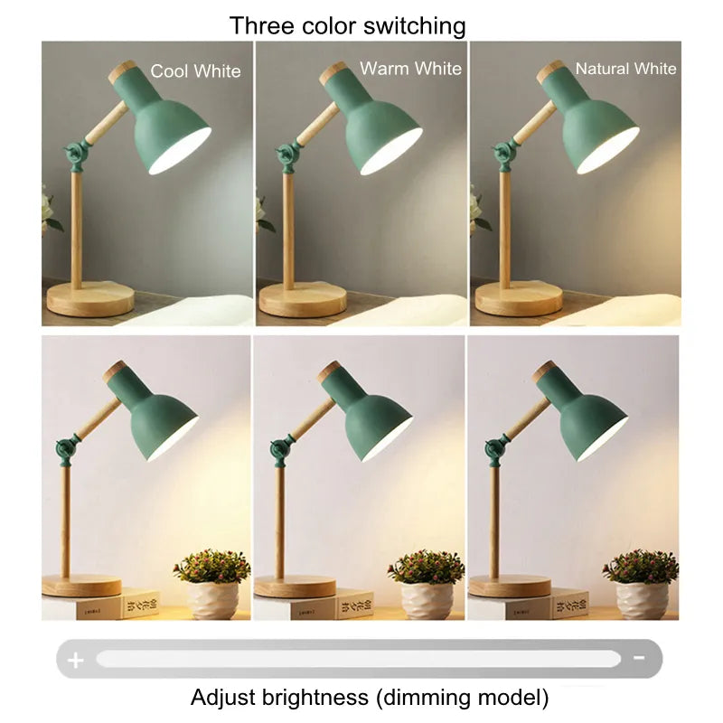 NordicGlow LED Table Lamp Green