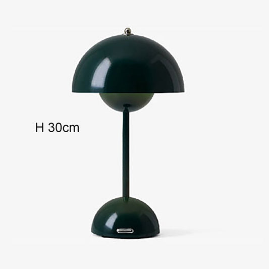 GlowBud: Rechargeable Table Lamp Green