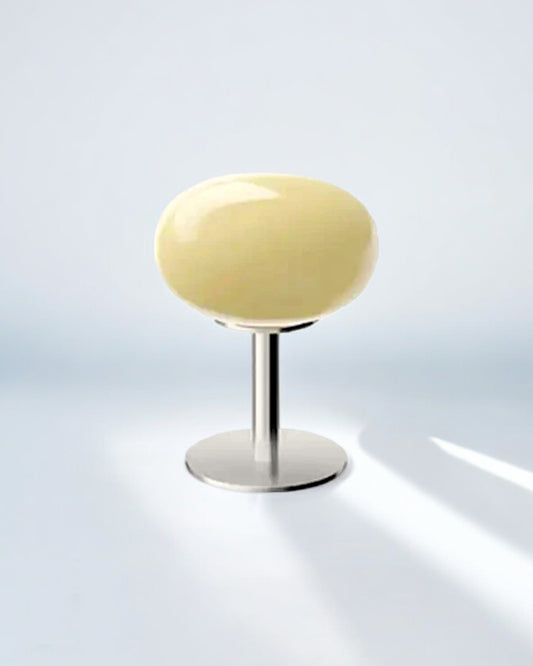 Retro Glass Table Lamp Yellow