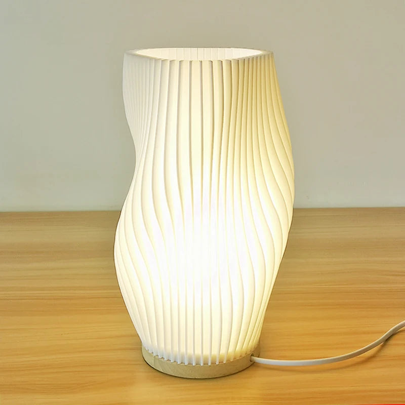 French Cream 3D Table Lamp