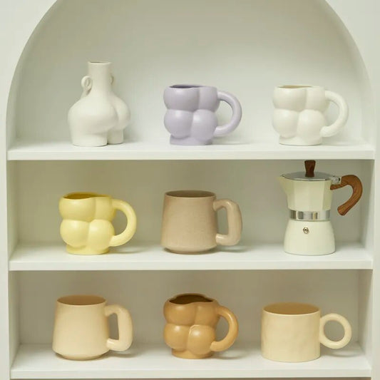 Bubble Ceramic Mugs - Fun and Quirky Drinkware
