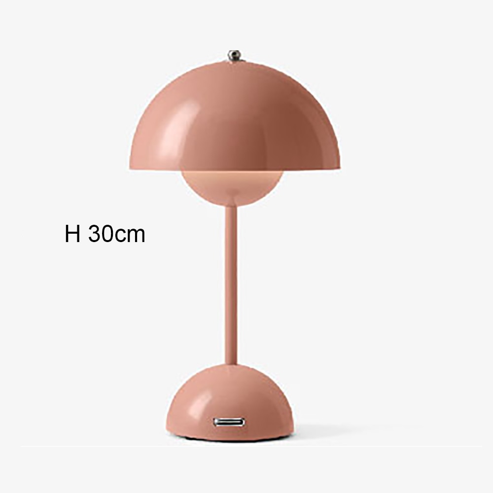 GlowBud: Rechargeable Table Lamp Green