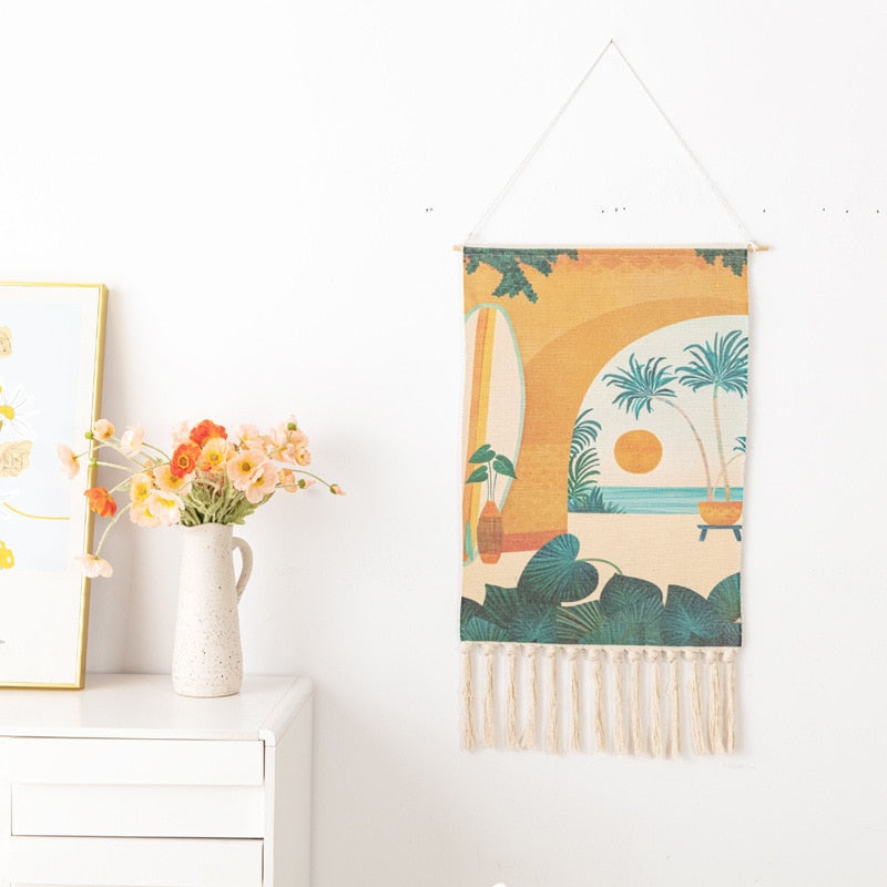 Zen Elegance: Handmade Macrame Wall Hanging Tapestry