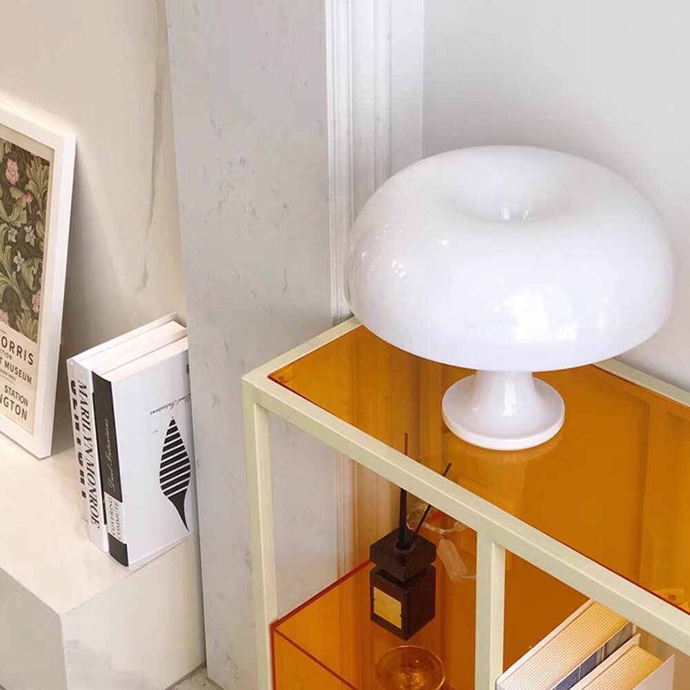 Italian Elegance LED Mushroom Table Lamp