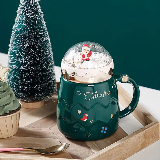 New Christmas Mugs with Innovative Lid Design