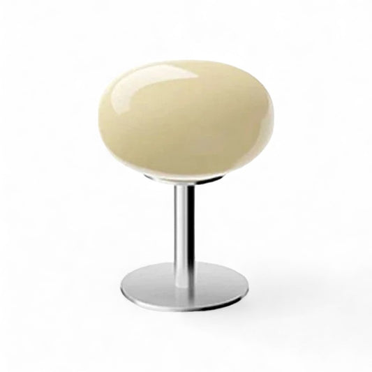 White Glass Table Lamp