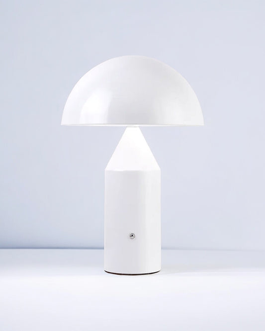 RetroGlow LED Table Lamp in White